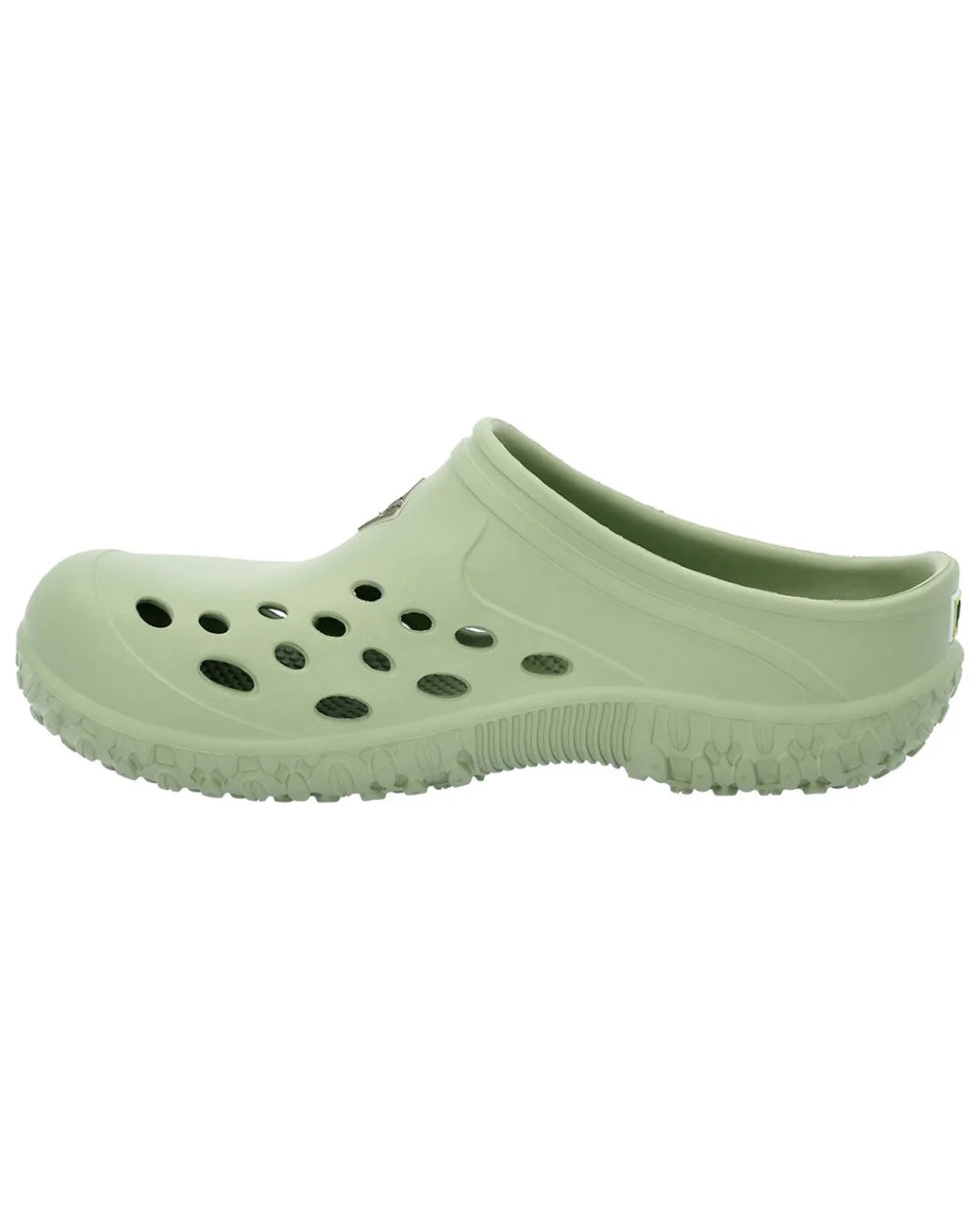 Resida Green Coloured Muck Boots Womens Muckster Lite Clogs On A White Background