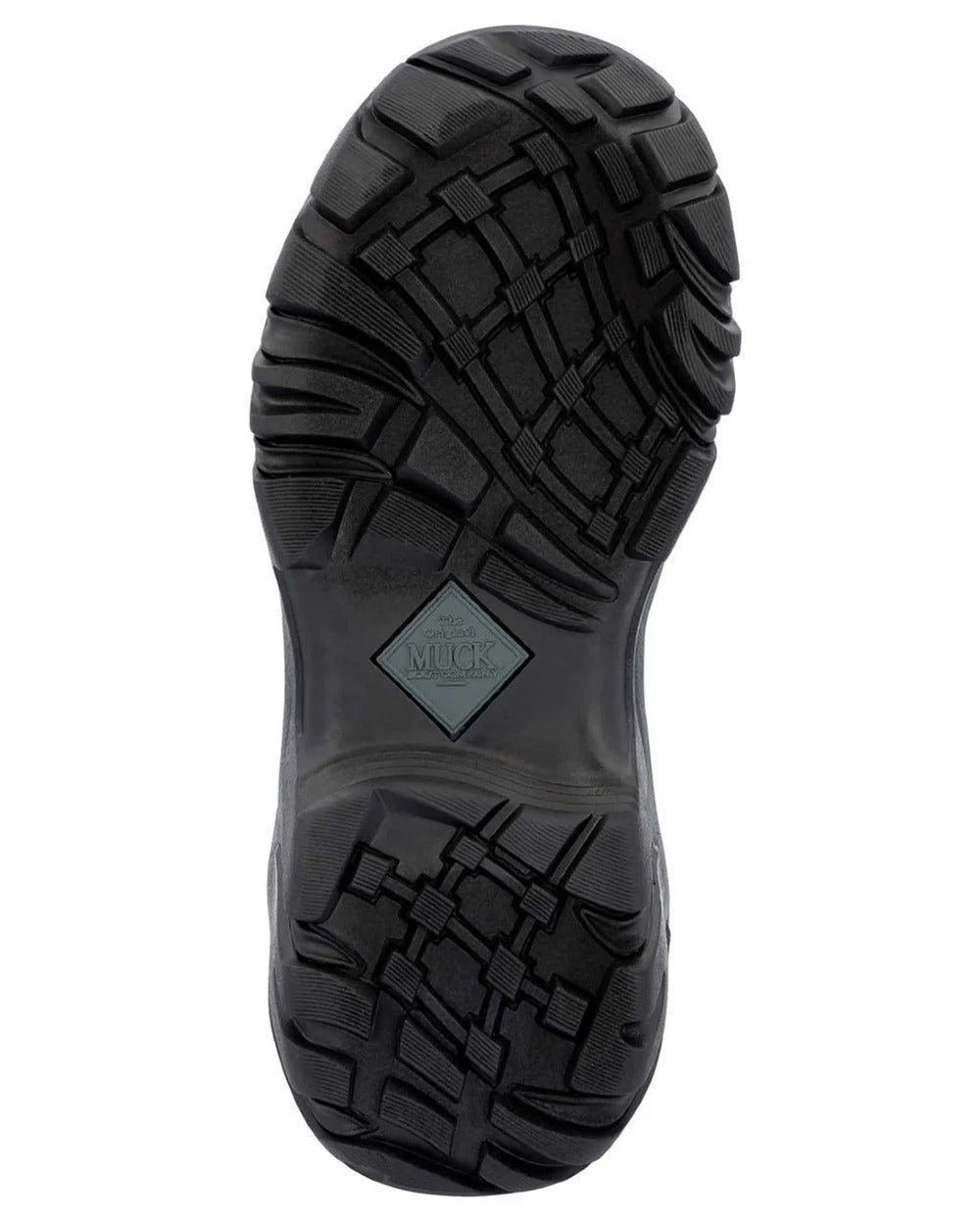 Black Coloured Muck Boots Mens Woody Sport Ankle Boots On A White Background