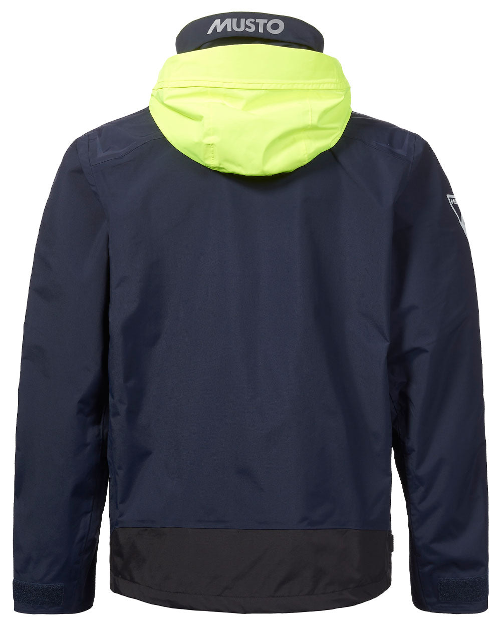 True Navy coloured Musto BR1 Solent Jacket on White background