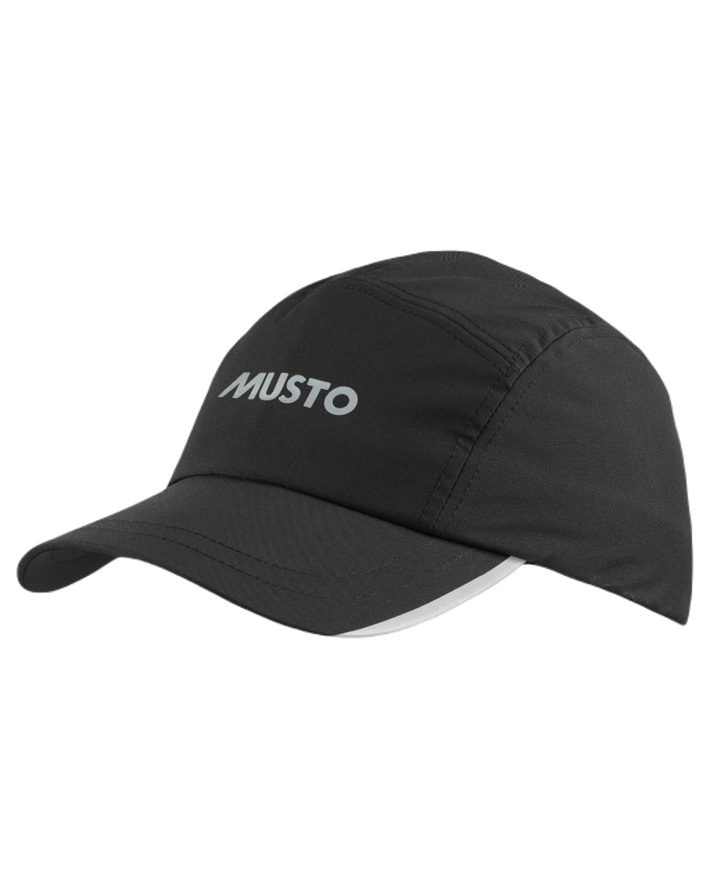 Black Coloured Musto Corsica Cap on White Background