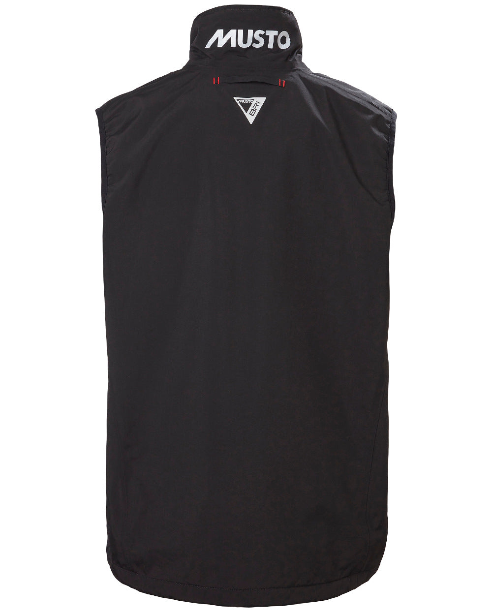 Black Coloured Musto Corsica Gilet 2.0 On A White Background