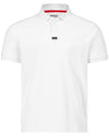 White coloured Musto Essential Pique Polo Shirt on White background #colour_white