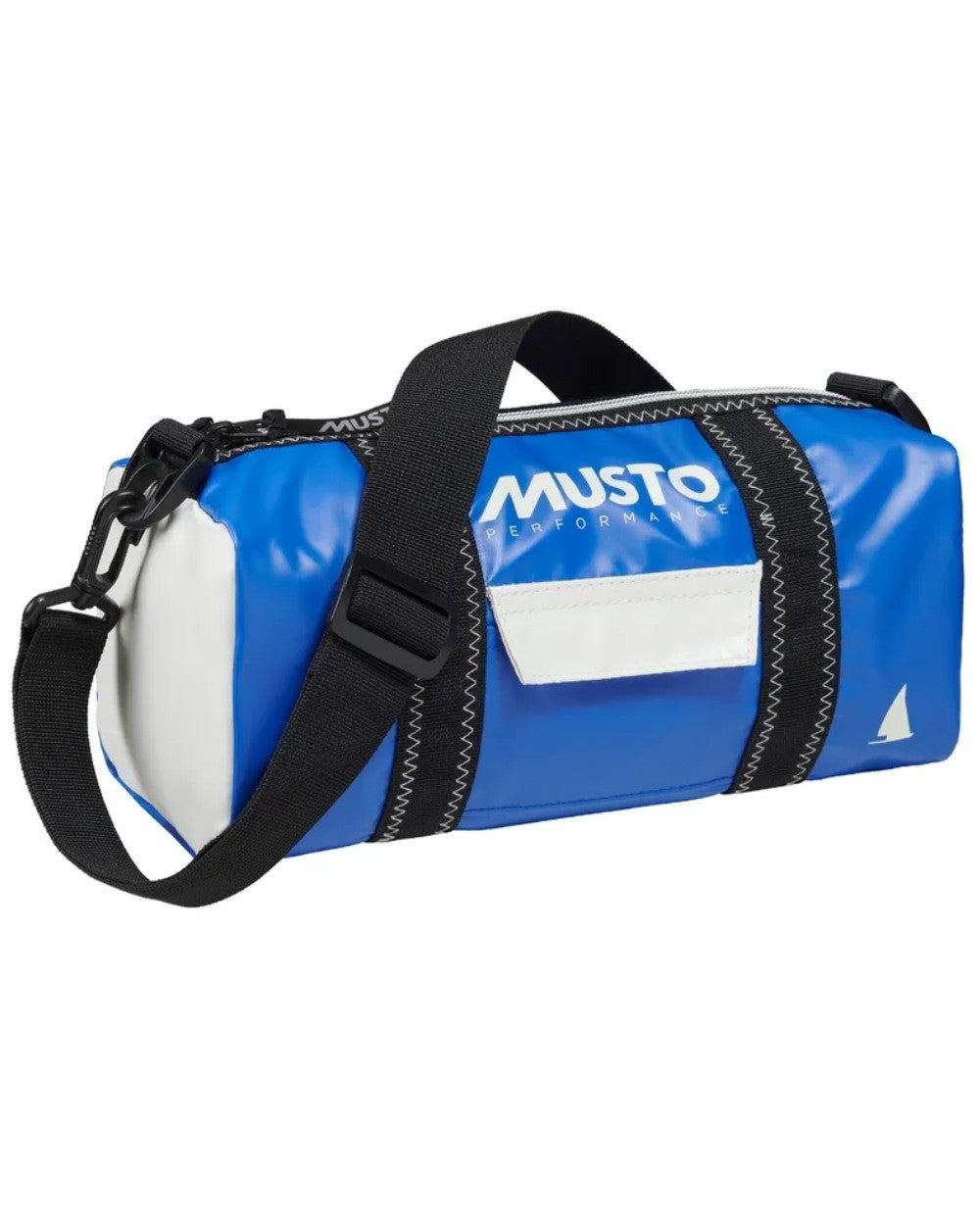Aruba Blue Coloured Musto Genoa Mini Carryall On A White Background