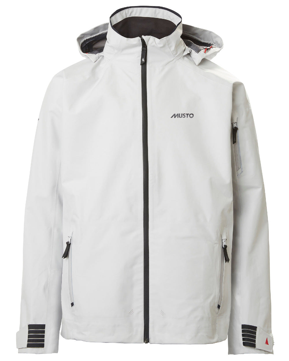 Platinum Coloured Musto LPX Gore-Tex Jacket On A White Background 