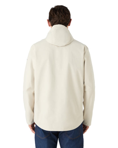 Pumice coloured Musto Marina Rain Jacket on White background 