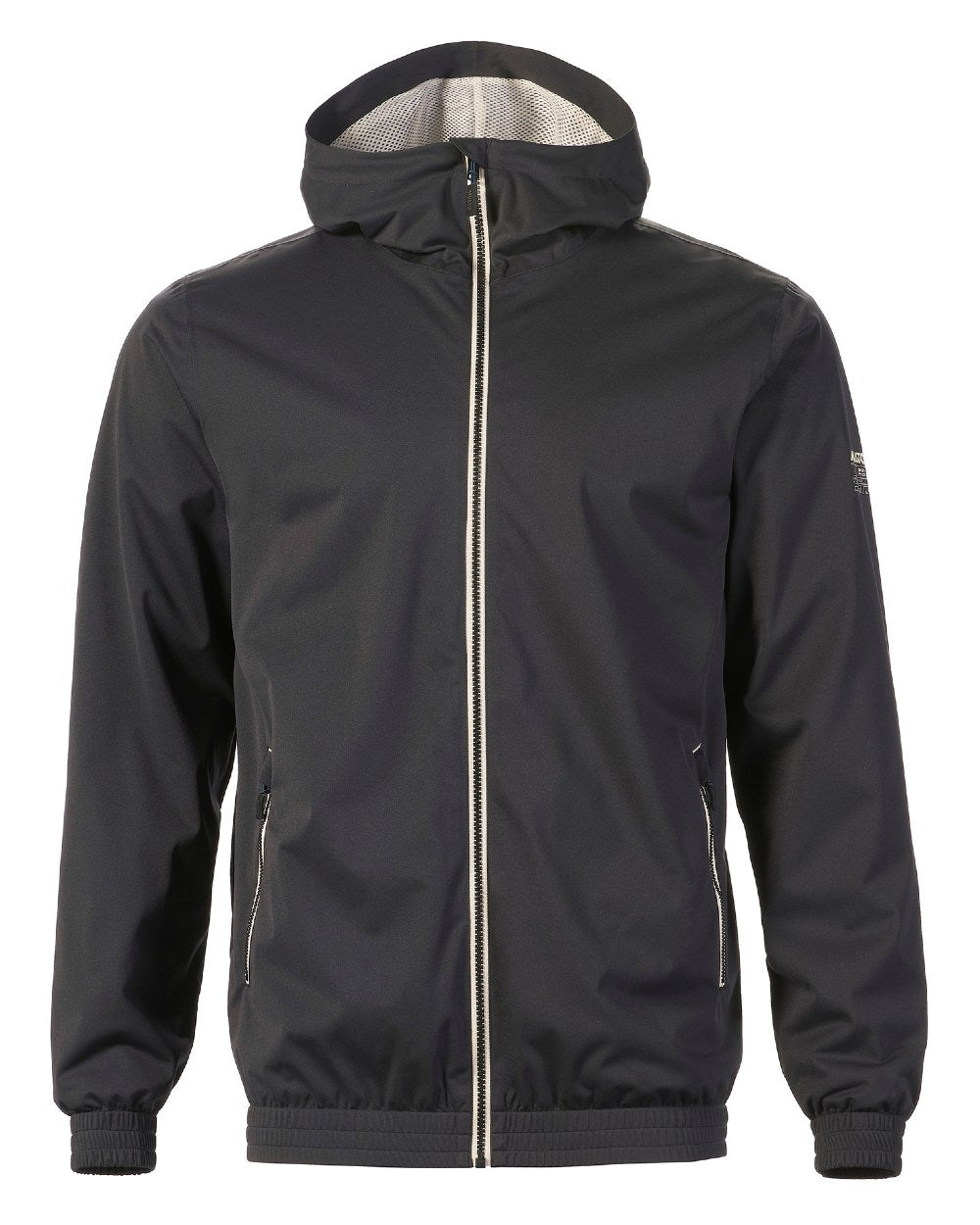 Black Coloured Musto Mens Active Rain Jacket On A White Background 