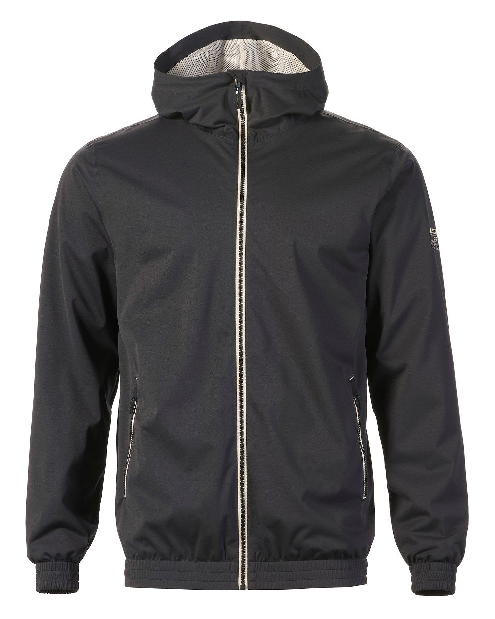 Black Coloured Musto Mens Active Rain Jacket On A White Background