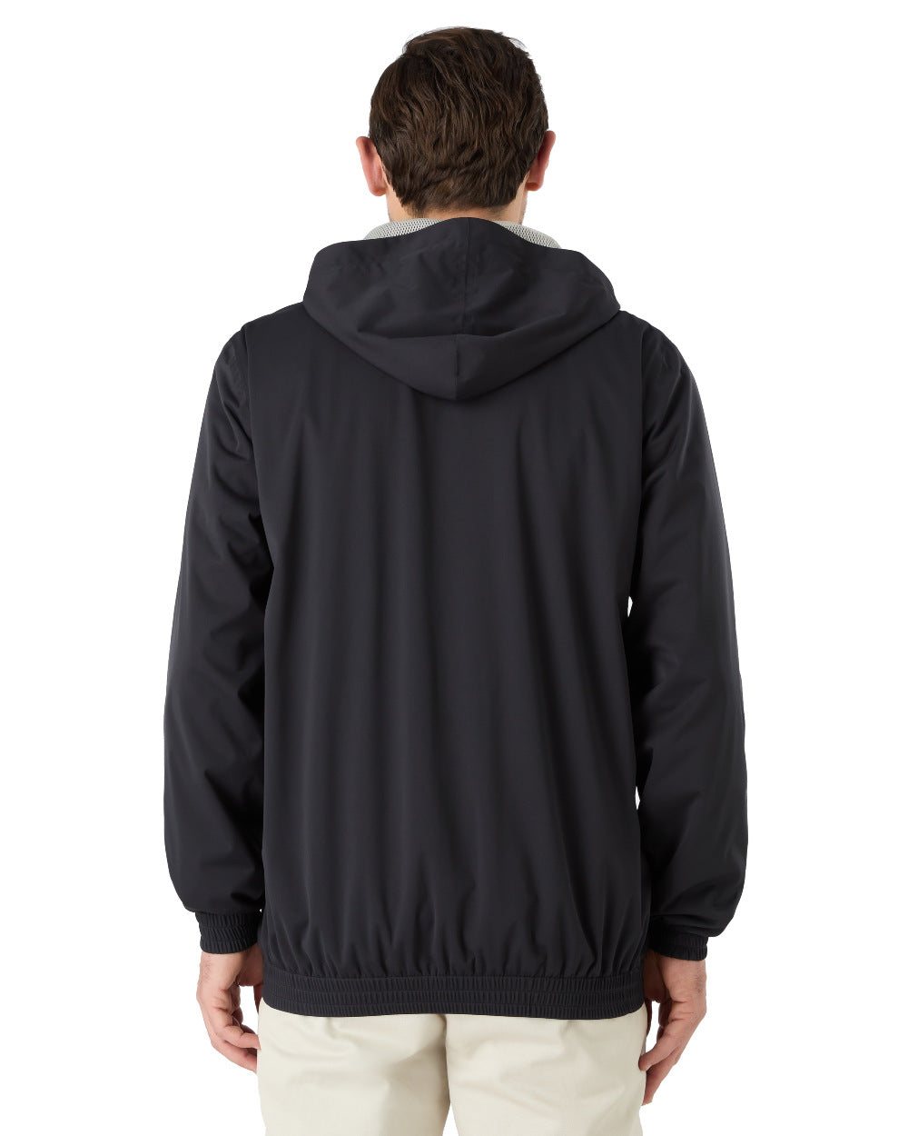 Black Coloured Musto Mens Active Rain Jacket On A White Background 