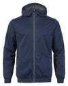 Navy Coloured Musto Mens Active Rain Jacket On A White Background #colour_navy