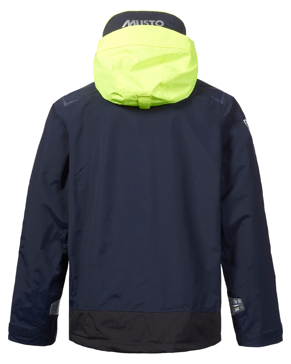 True Navy coloured Musto Mens BR1 Channel Jacket on White background