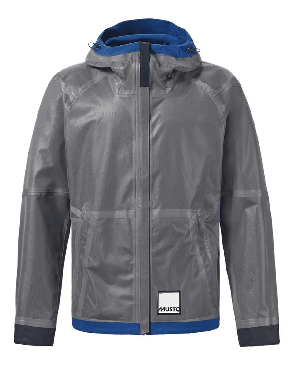 Mazarine Blue Coloured Musto Mens Br3 Sport Jacket on White Background