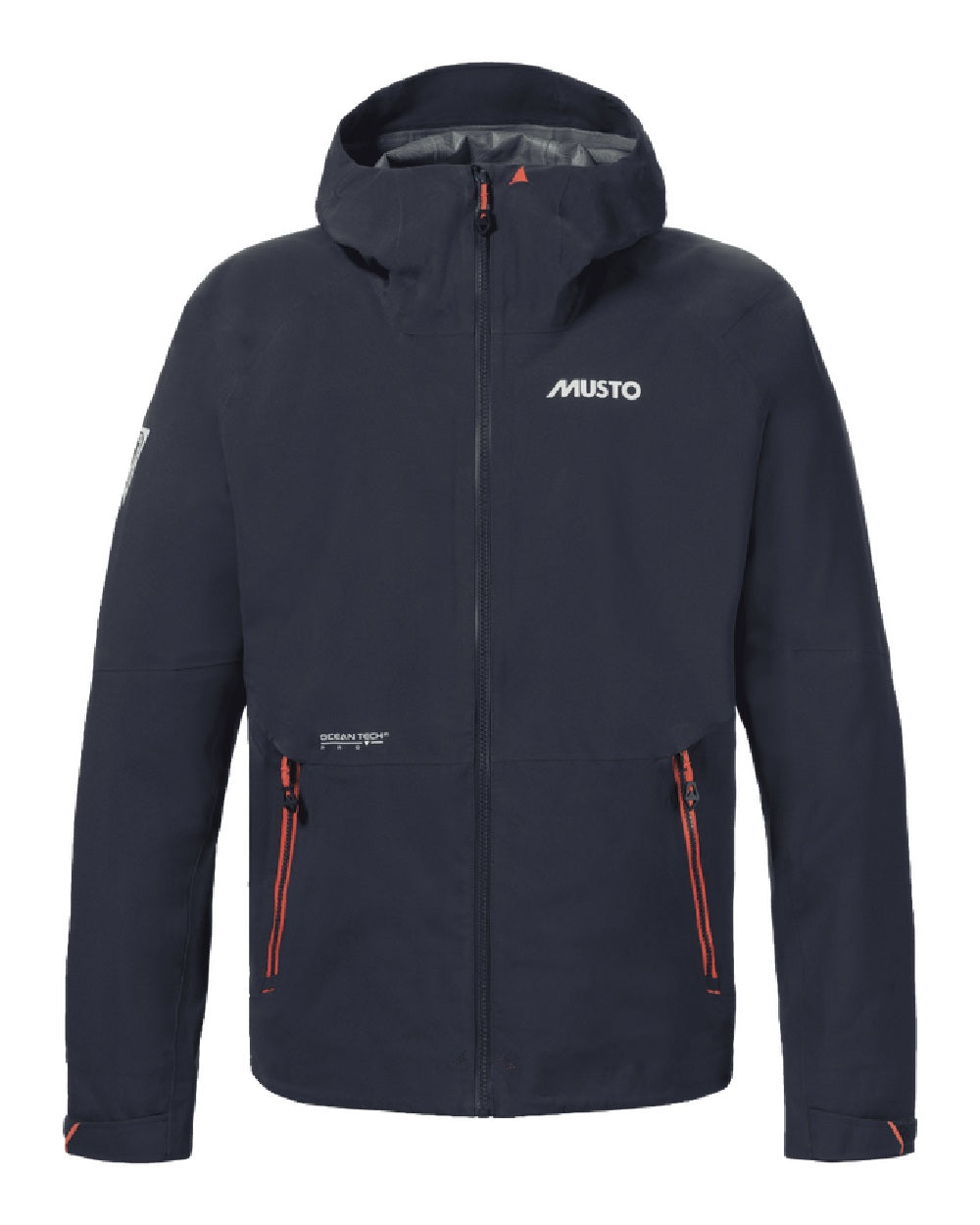 True Navy Coloured Musto Mens Br3 Sport Jacket on White Background