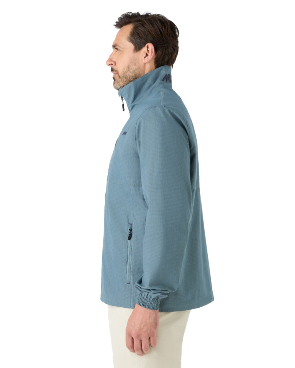 Stormy Weather Coloured Musto Mens Coastal Waterproof Jacket On A White Background 