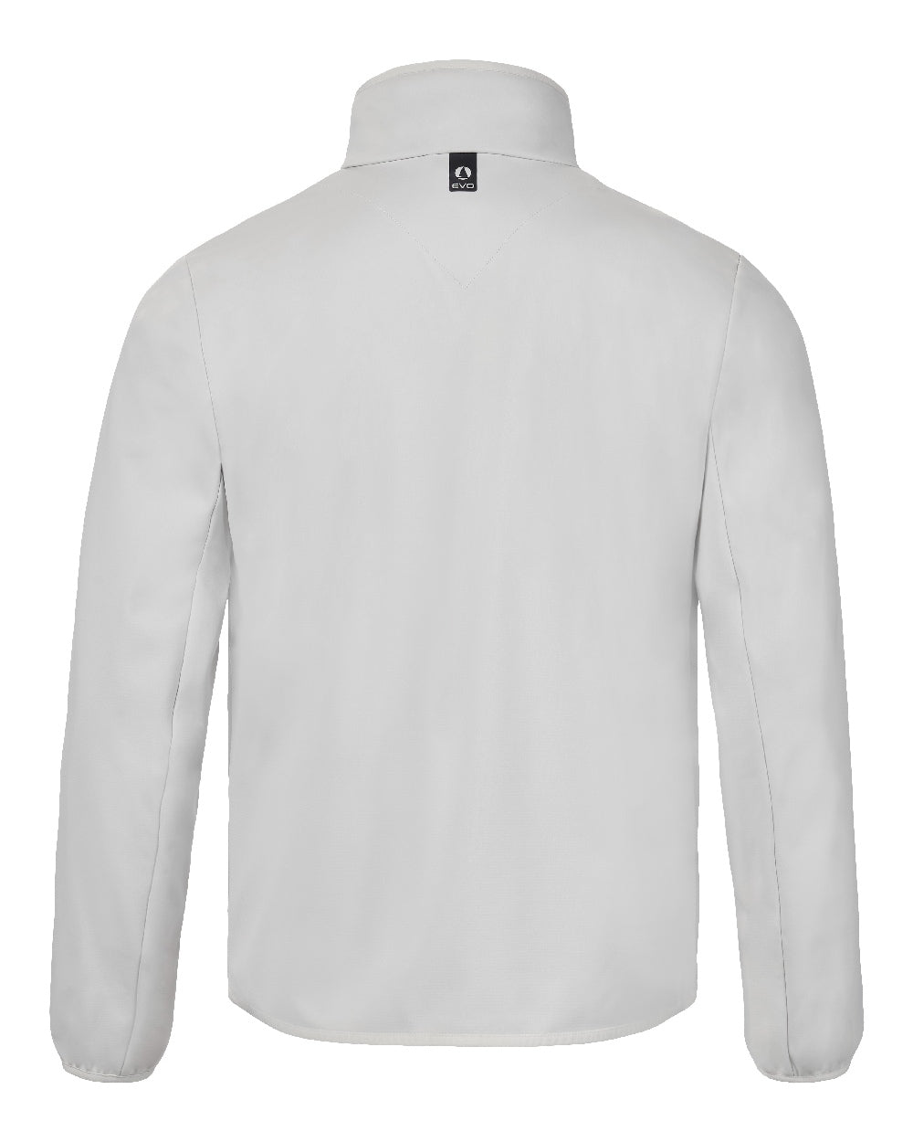 Platinum Coloured Musto Mens Evo Crew Softshell Jacket on White Background