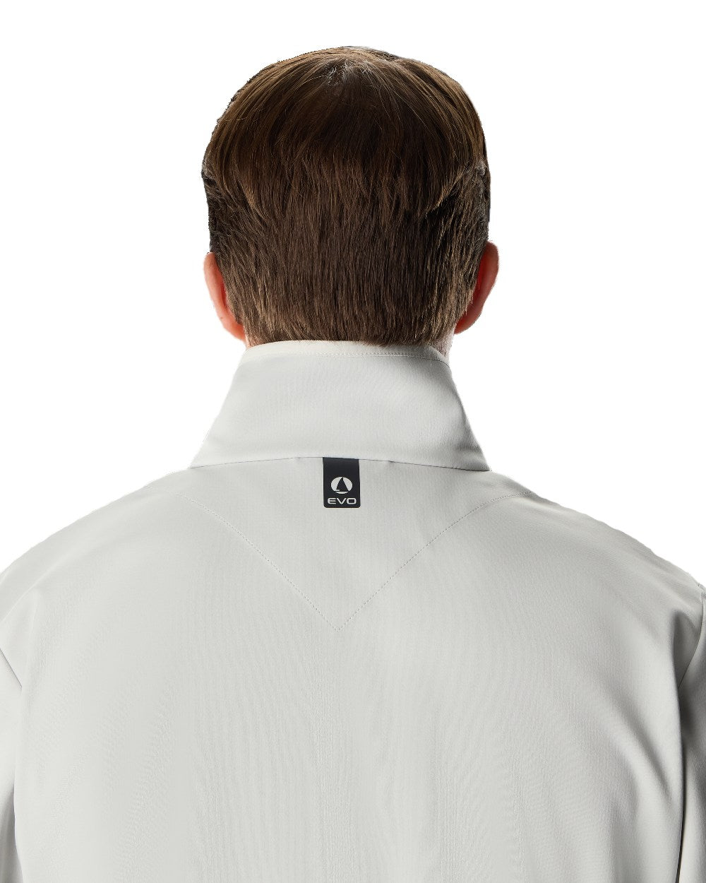 Platinum Coloured Musto Mens Evo Crew Softshell Jacket on White Background