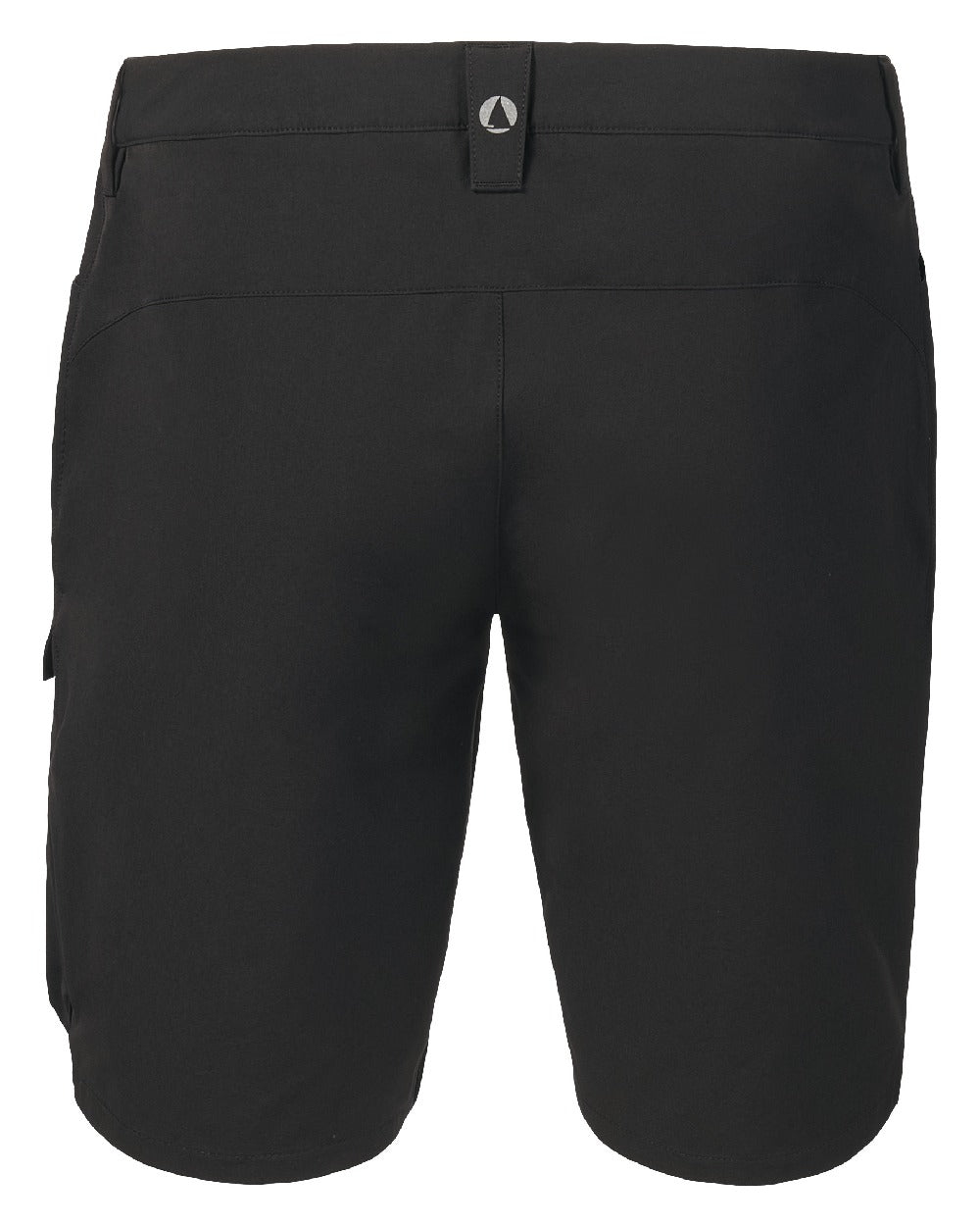 Black Coloured Musto Mens Evo Deck Stretch Short on White Background