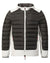 Platinum coloured Musto Mens Evolution Loft Hooded Jacket 2.0 on white background #colour_platinum