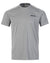 Grey Melange Coloured Musto Mens LPX Cooling UV Short Sleeve T-Shirt On A White Background #colour_grey-melange