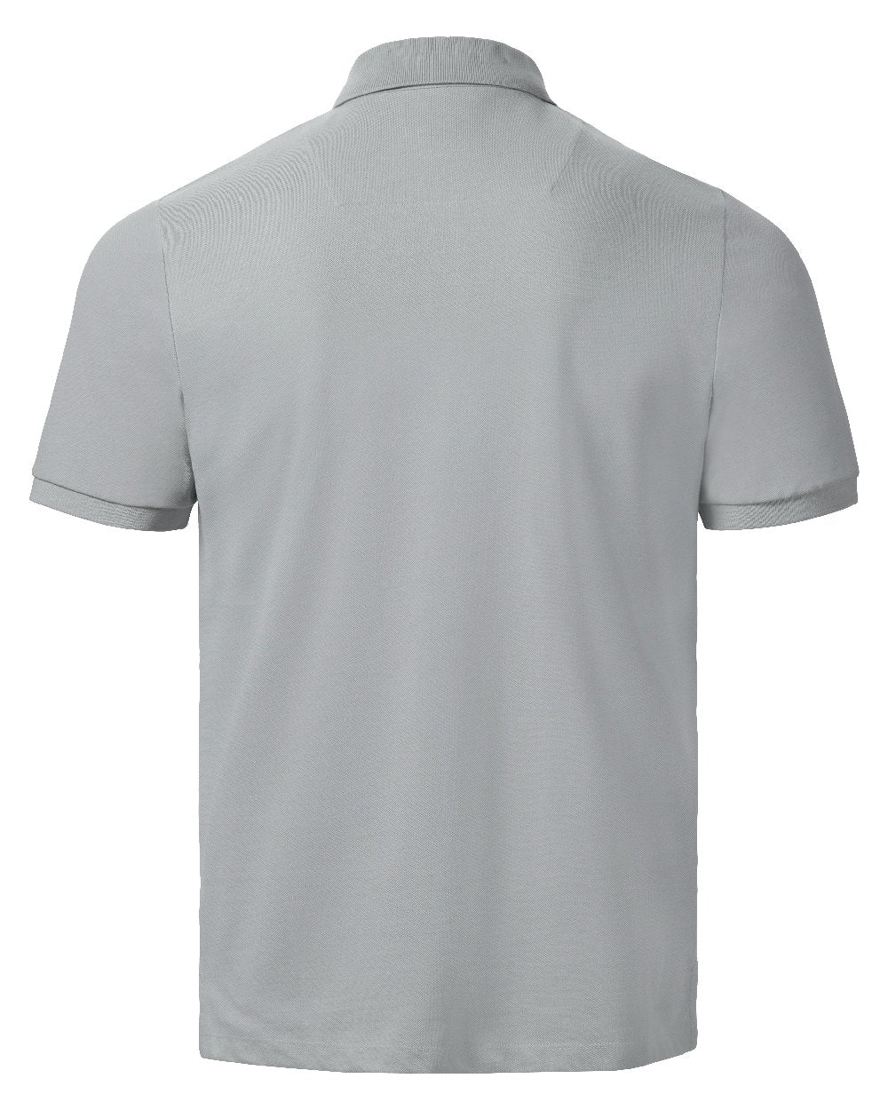 Quarry Coloured Musto Mens Original Short Sleeve Polo on White Background