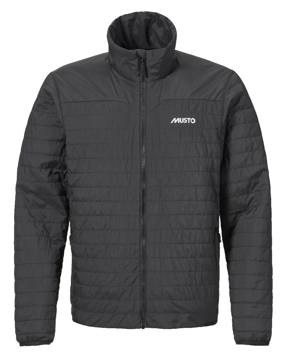 Carbon Coloured Musto Mens Solent Primaloft Insulator Jacket on White Background