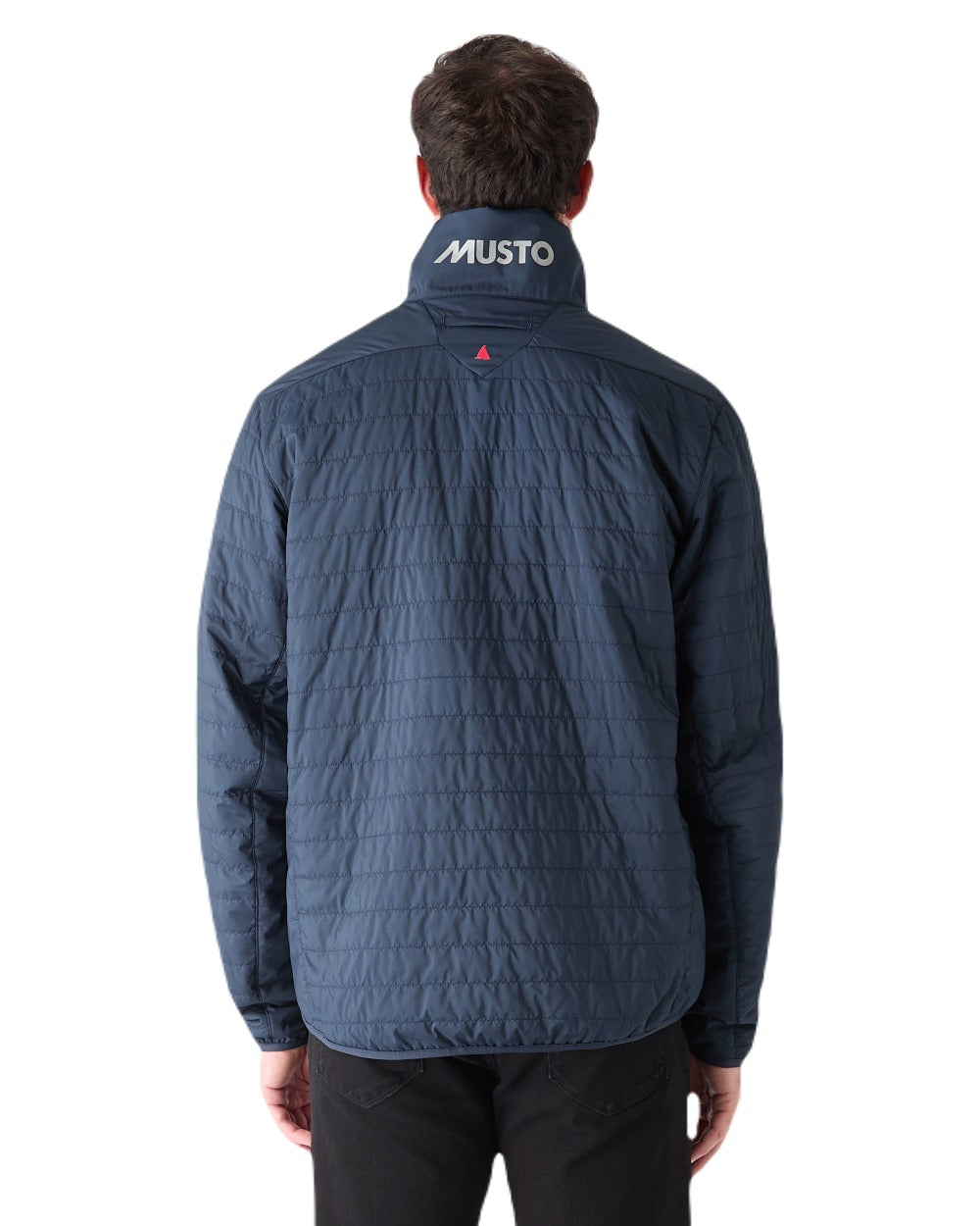True Navy Coloured Musto Mens Solent Primaloft Insulator Jacket on White Background