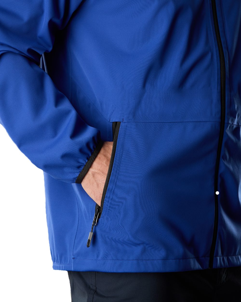 Mazarine Blue Coloured Musto Mens Venture 3L Jacket on White Background