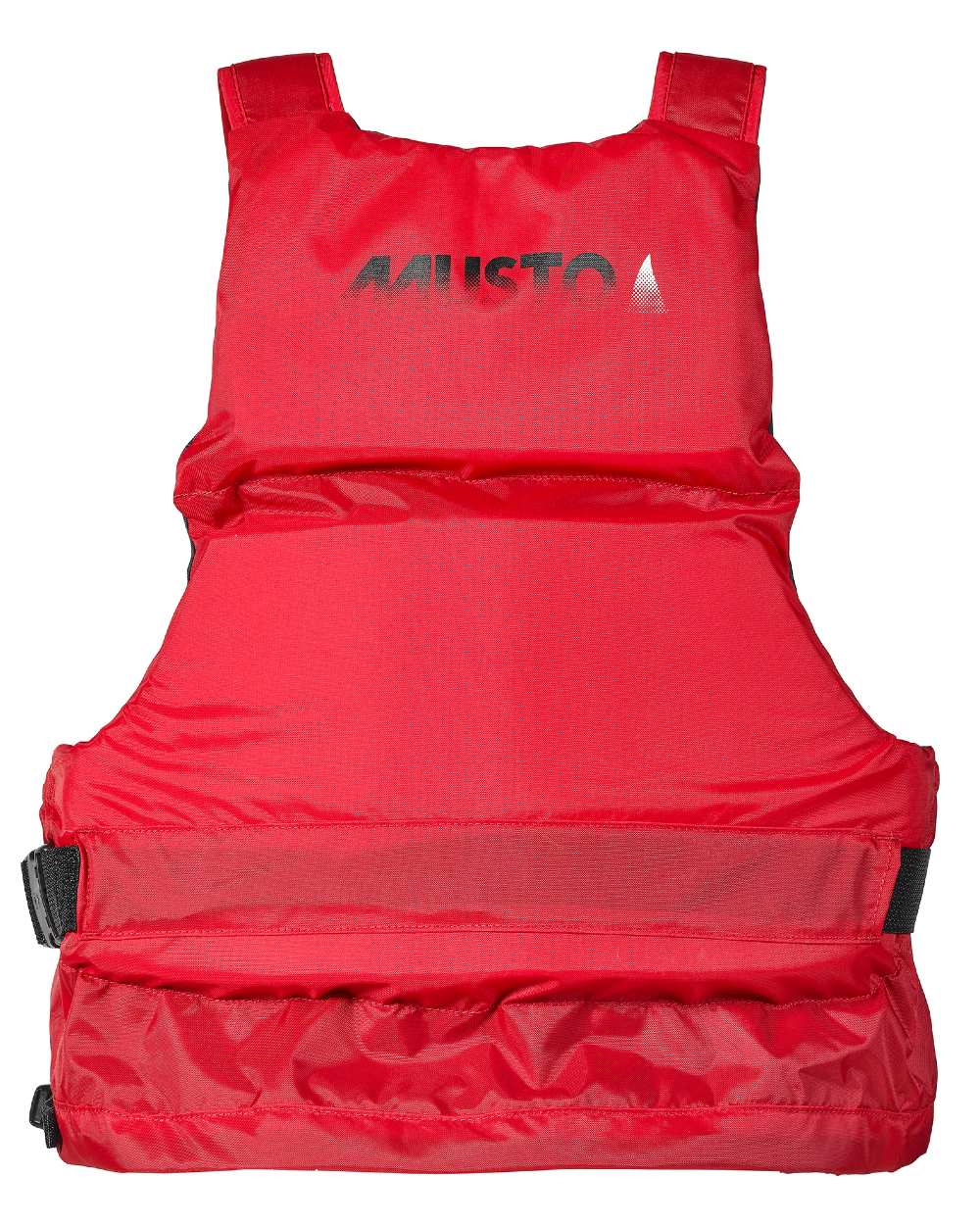 True Red Coloured Musto Regatta Buoyancy Aid On A White Background