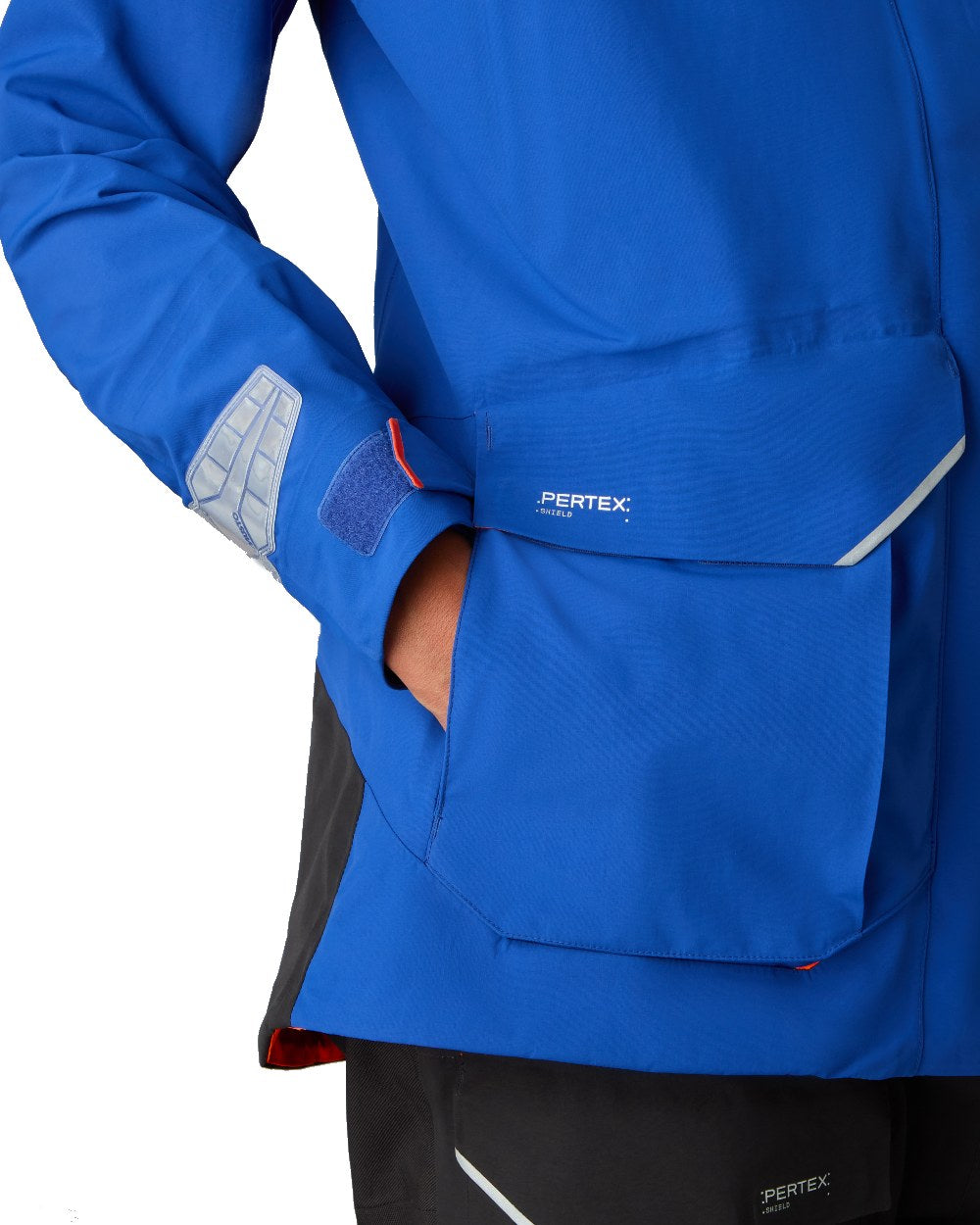 Mazarine Blue Coloured Musto Womens Br3 Pertex Offshore Jacket on White Background