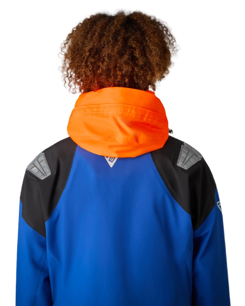 Mazarine Blue Coloured Musto Womens Br3 Pertex Offshore Jacket on White Background