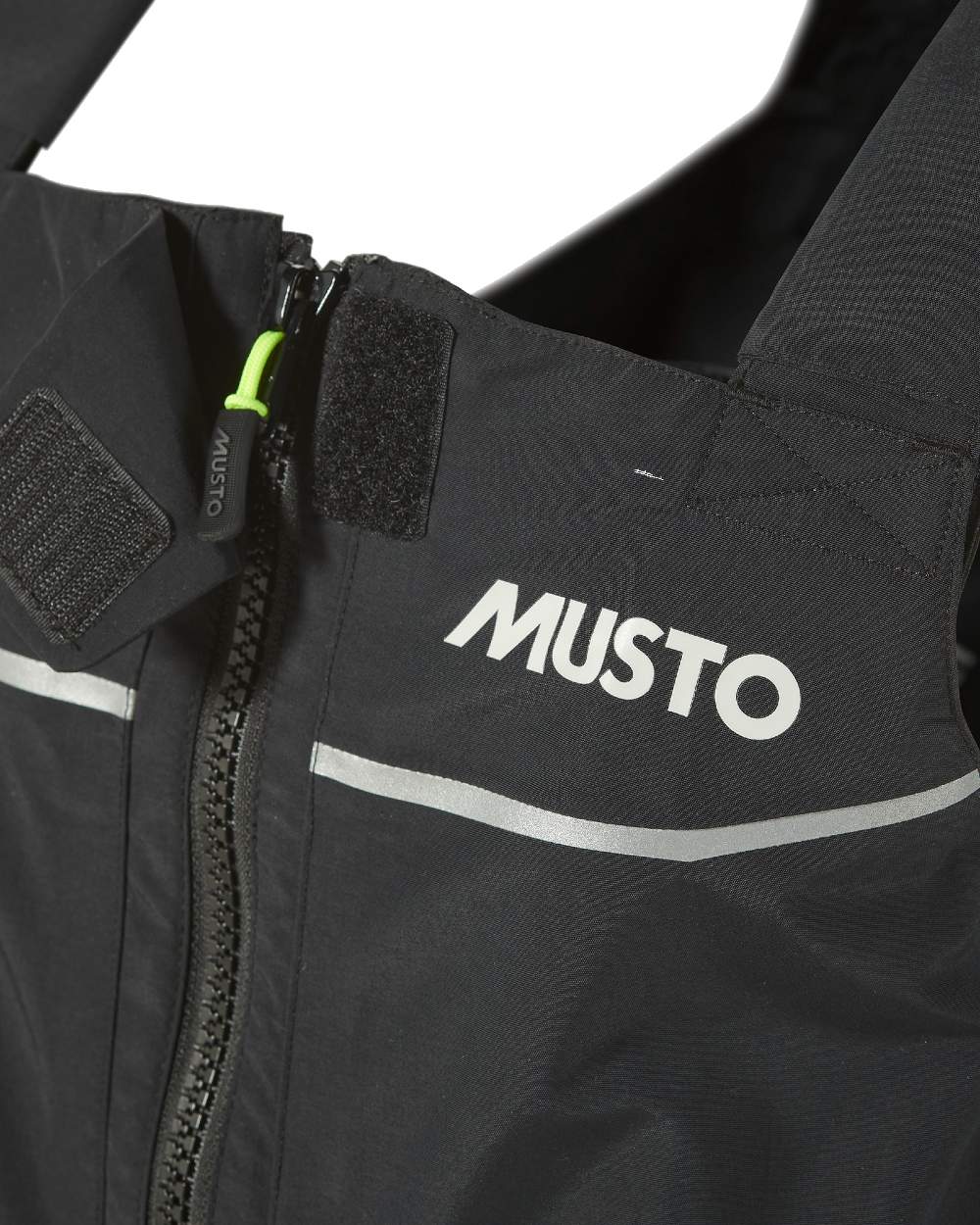 Black Coloured Musto Womens Br3 Pertex Offshore Trousers on White Background