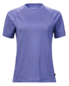 Crosican Blue Coloured Musto Womens Evolution Sunblock Short Sleeve T-Shirt On A White Background #colour_crosican-blue