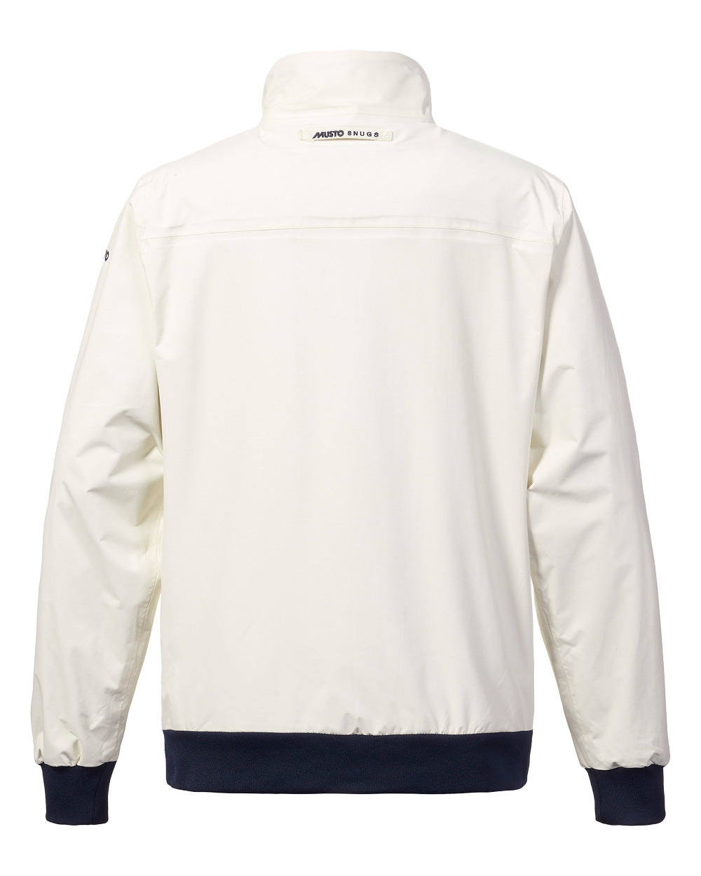 Antique White coloured Musto Womens Snug Blouson Jacket on White background