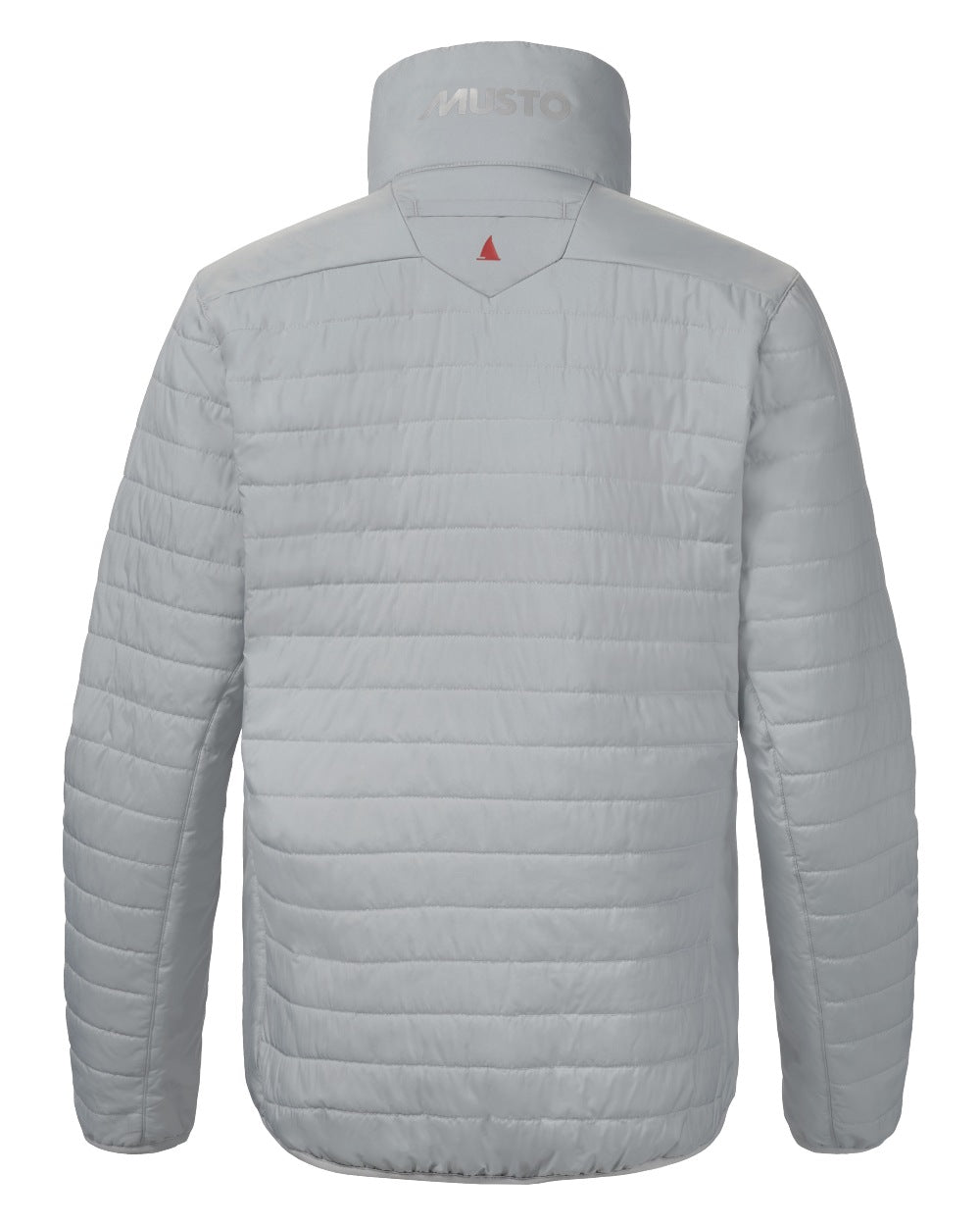 Quarry Coloured Musto Womens Solent Primaloft Insulator Jacket on White Background