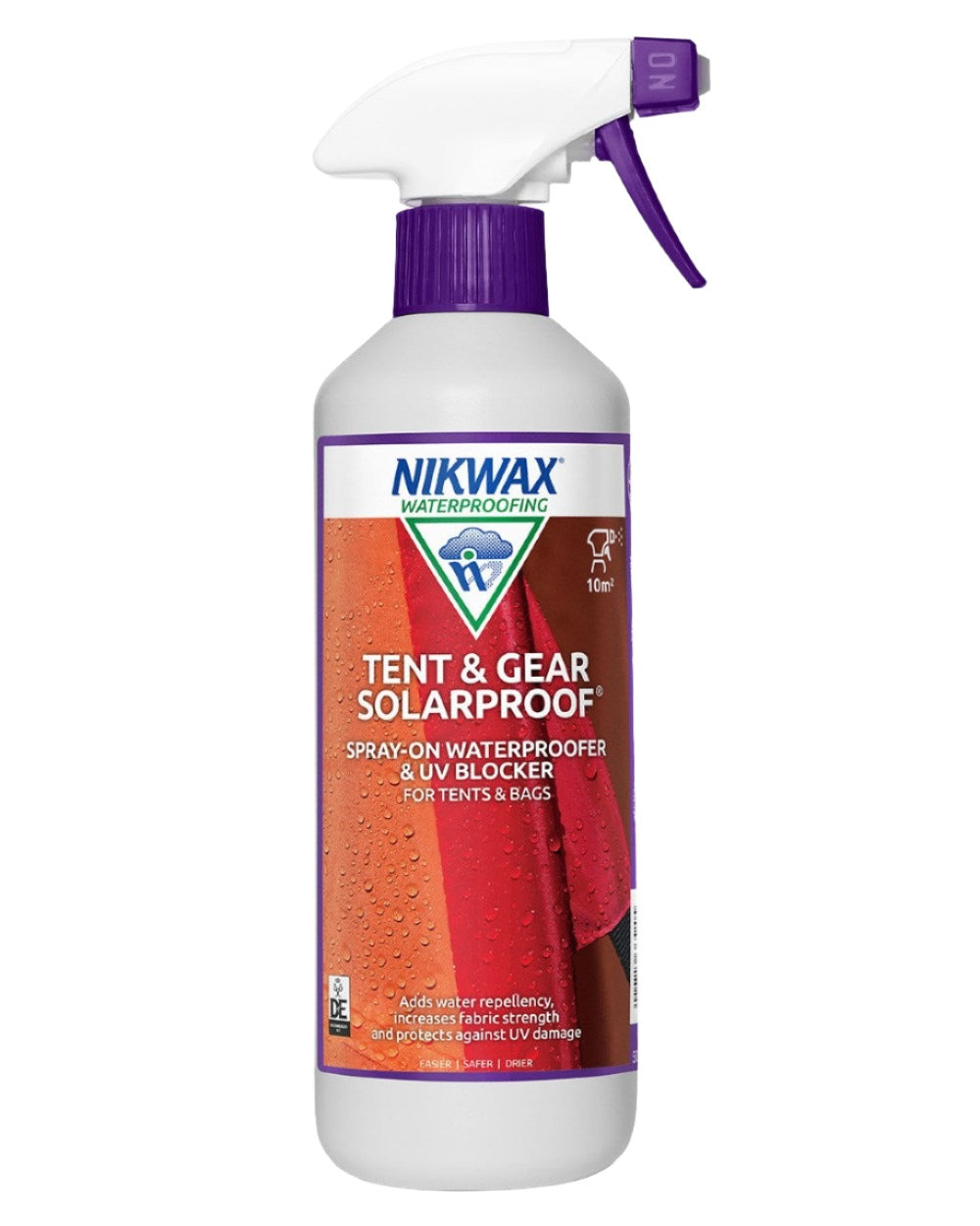 Nikwax Tent & Gear Solarproof On A White Background