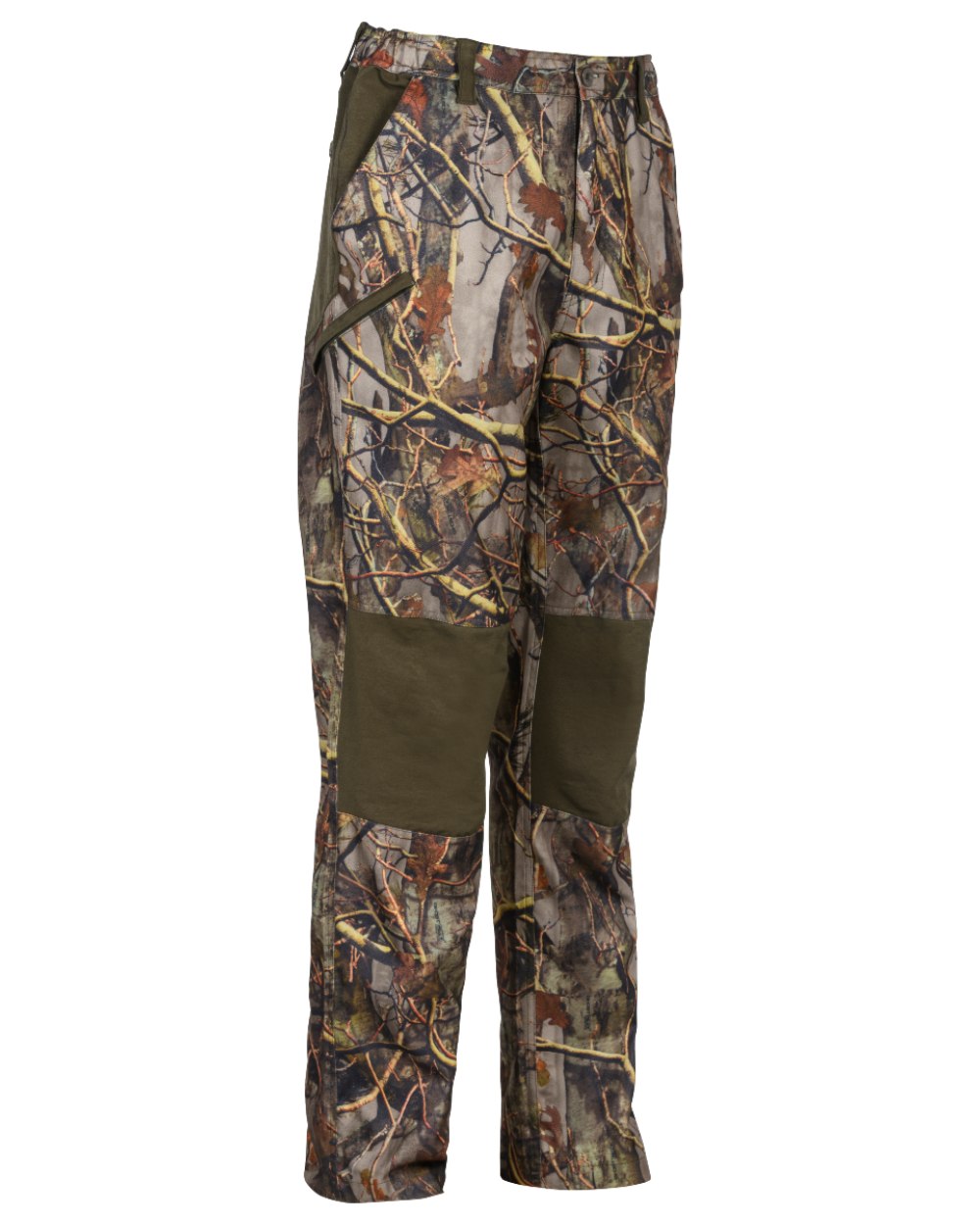 Forest Coloured Percussion Palombe Trousers On A White Background