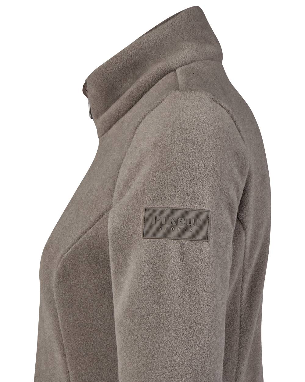 Steel Grey Coloured Pikeur Fleece Jacket On A White Background