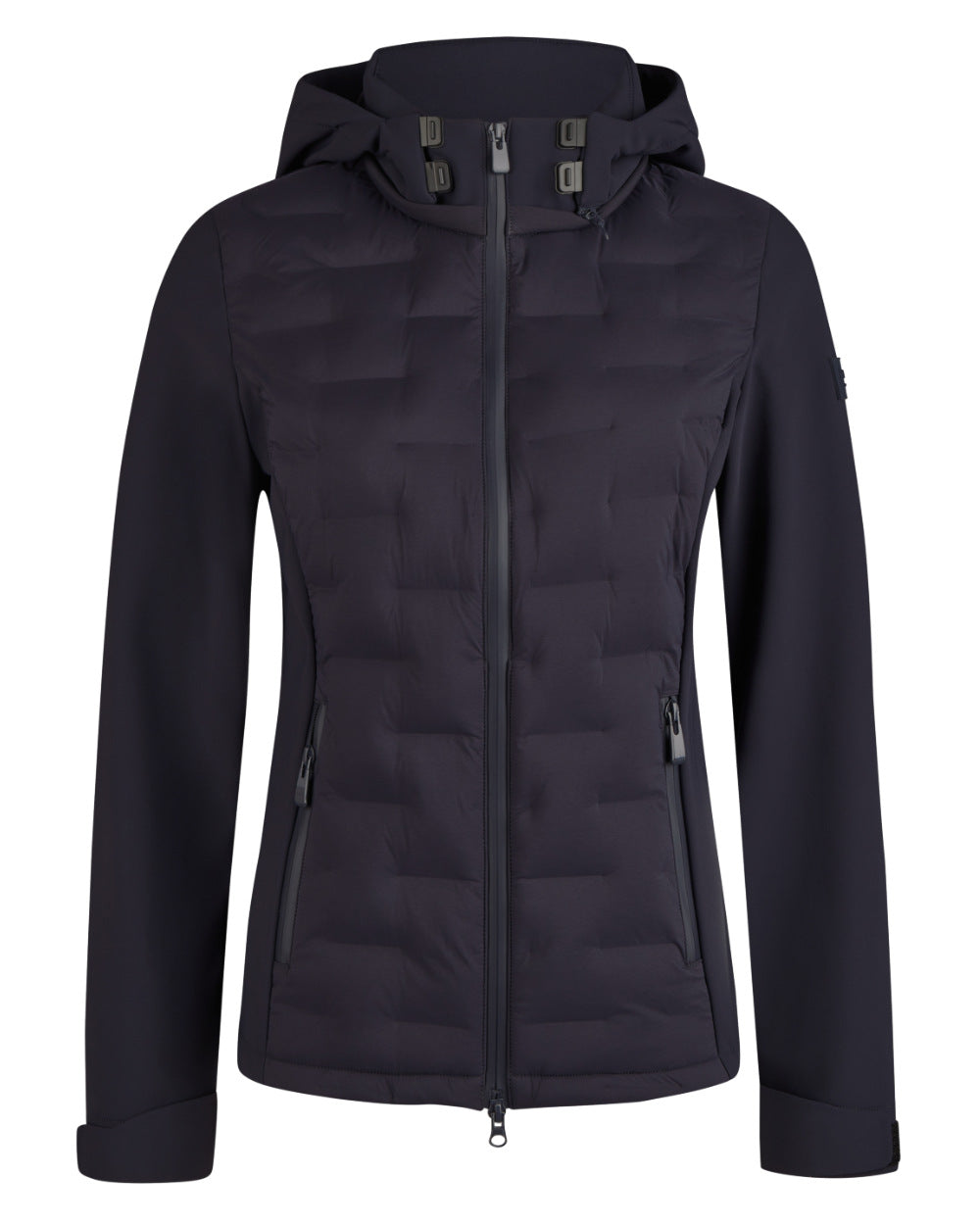 Night Blue Coloured Pikeur Hybrid Jacket On A White Background