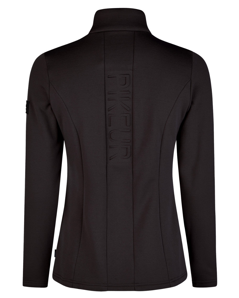 Black Coloured Pikeur Polartec Shirt On A White Background