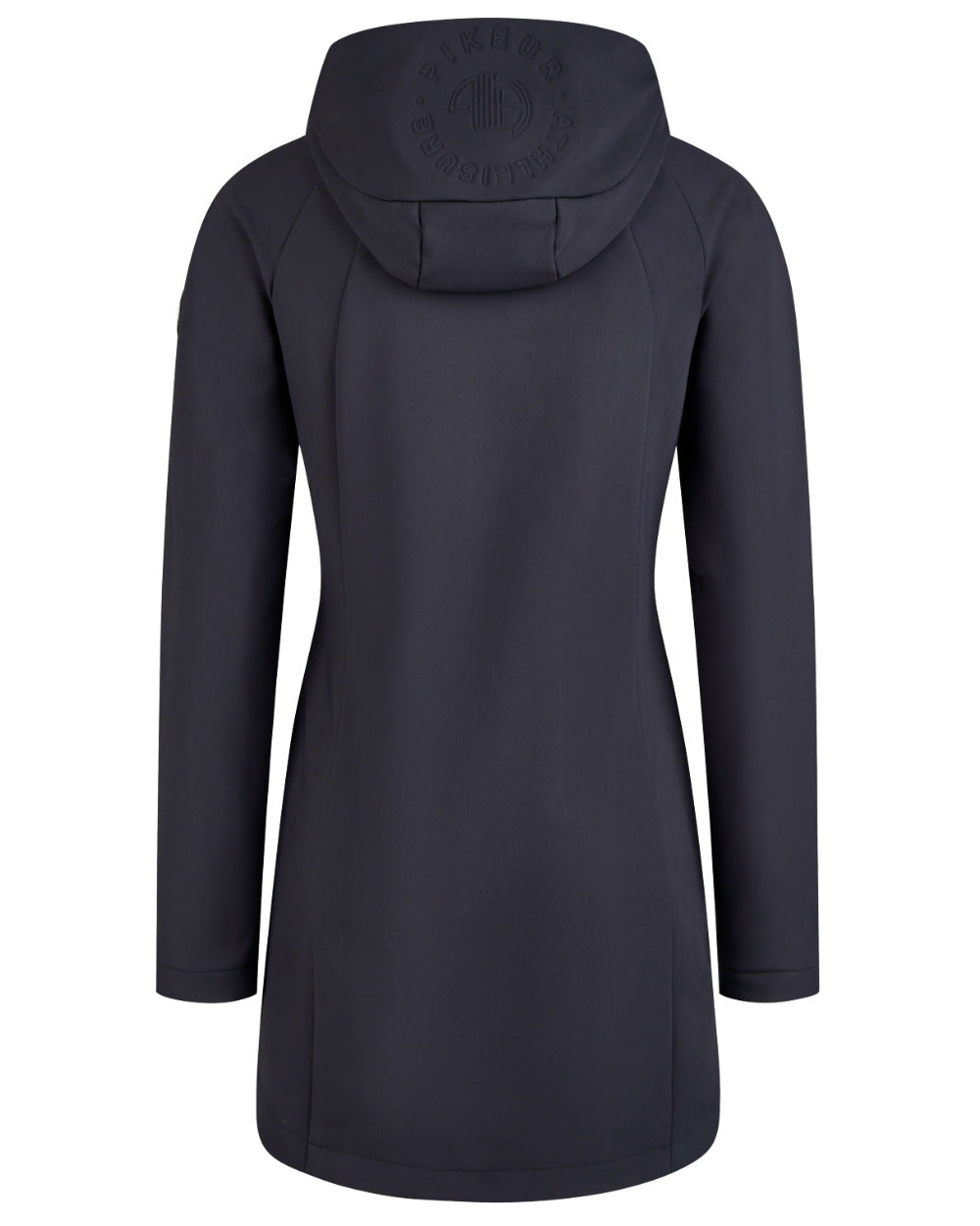 Navy Coloured Pikeur Softshell Coat On A White Background