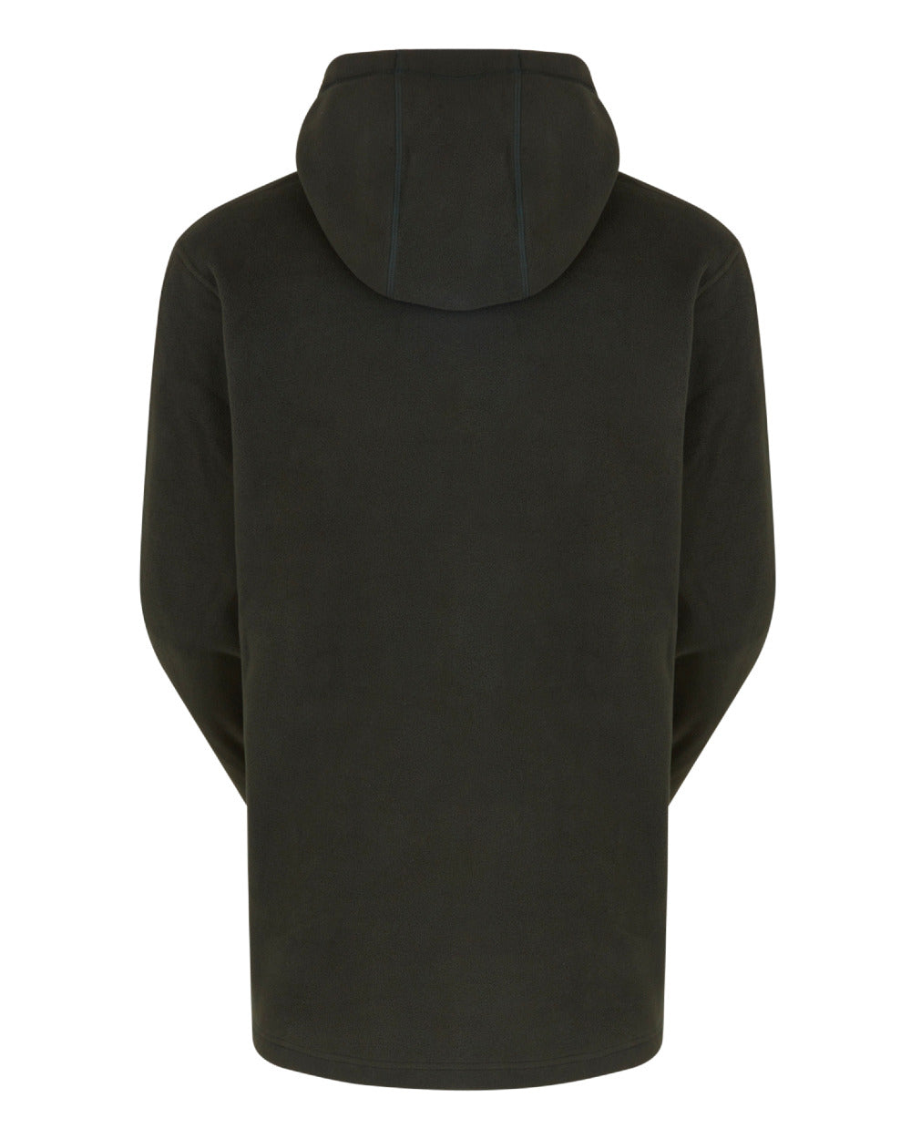 Deep Forest Coloured Ridgeline Ballistic Hooded Fleece on white background