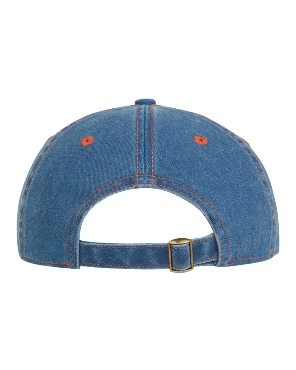 Denim Wash Coloured Ridgeline Original Truckie Cap On A White Background