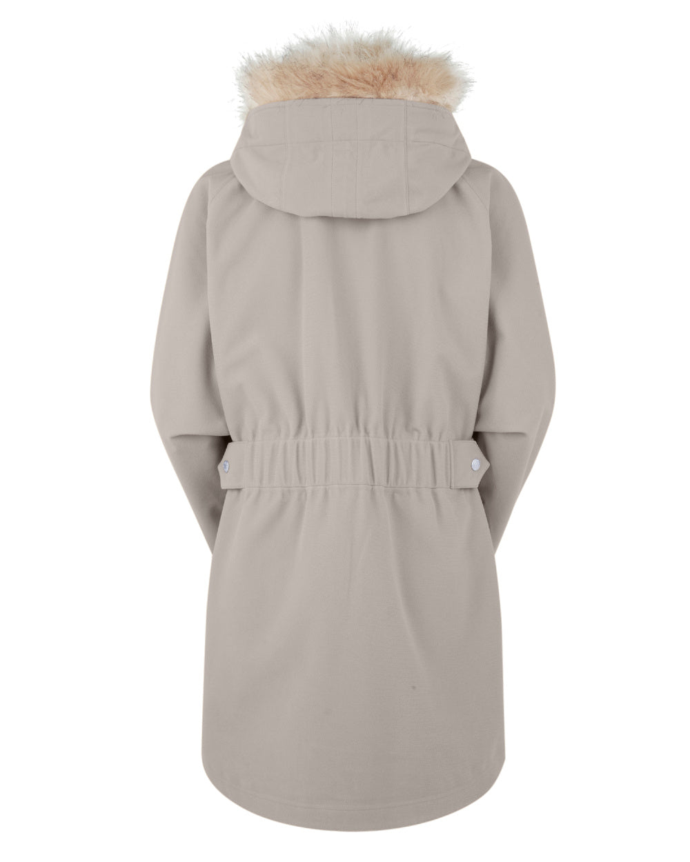 Mushroom Coloured Ridgeline Ladies Monsoon Nordic Jacket on white background