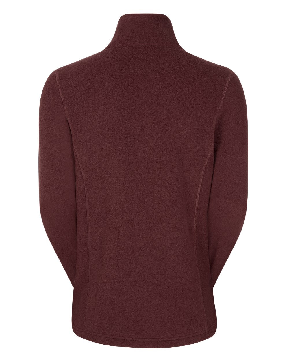 Winter Berry Coloured Ridgeline Womens Narvik Fleece On A White Background