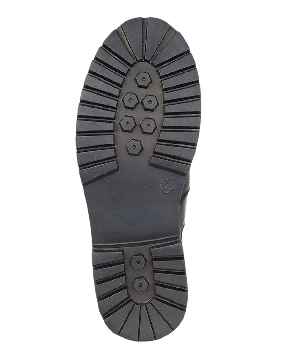 Black Coloured Roamers Childrens Twin Gusset Ankle Boots on White Background