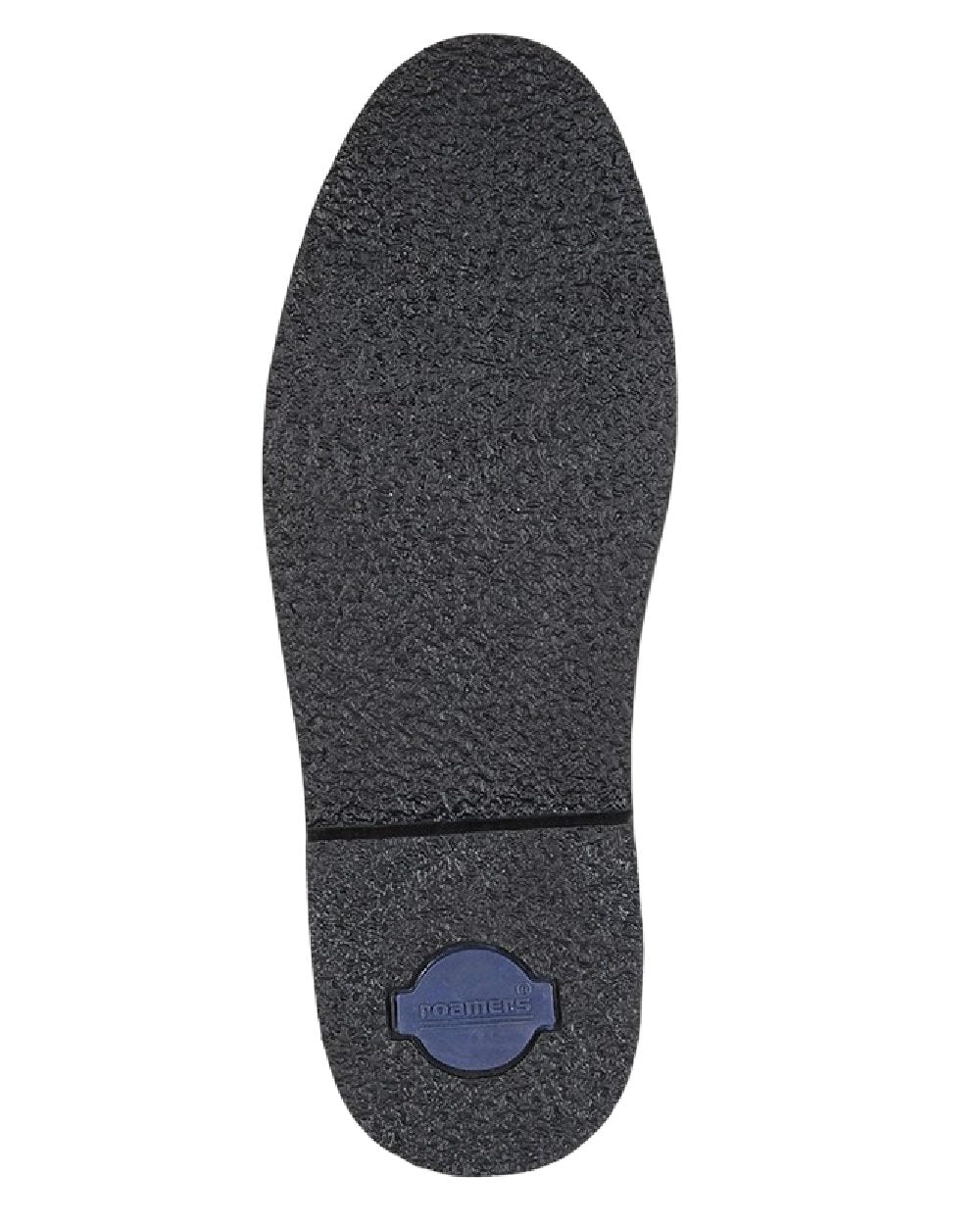 Black Coloured Roamers Mens 2 Eyelet Real Suede Desert Boots on White Background