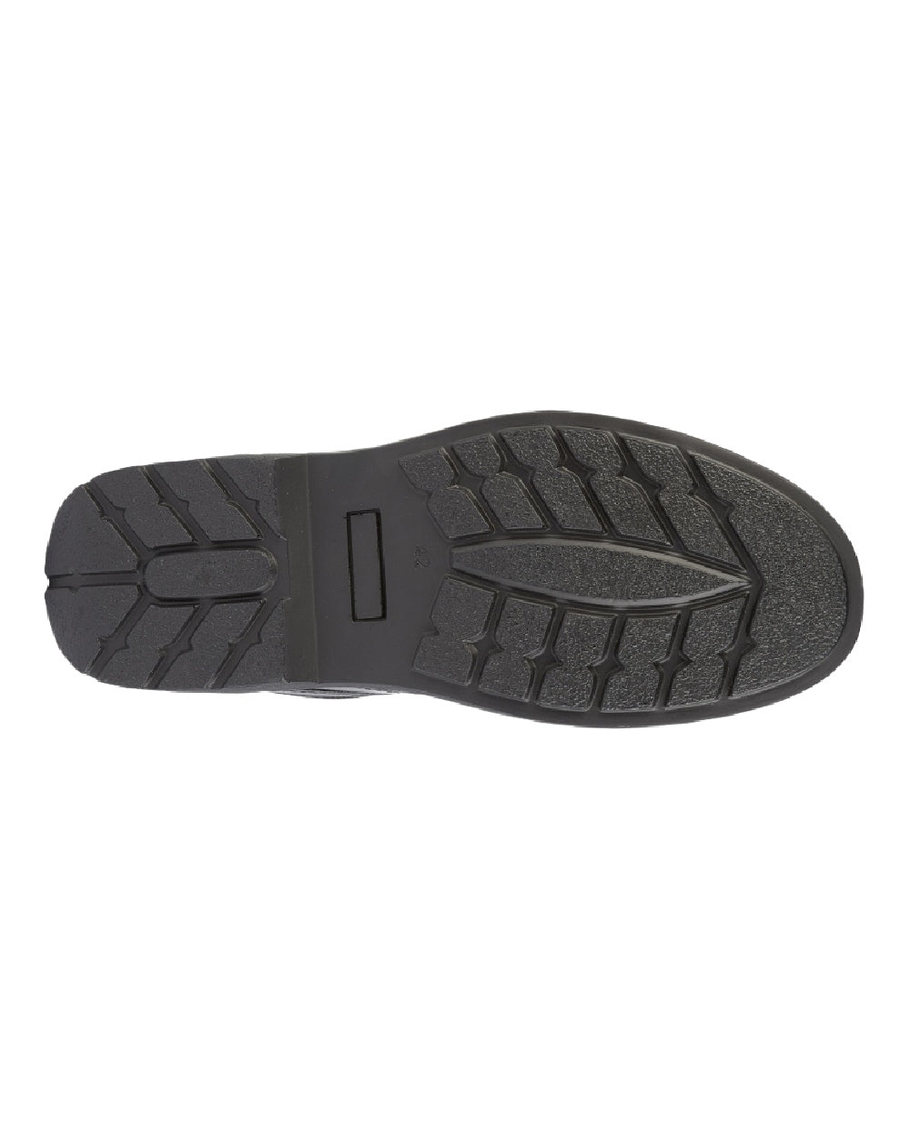 Black Coloured Roamers Mens Extra Wide 4 Eye Lace To Toe Mud Guard Casual Shoes on White Background