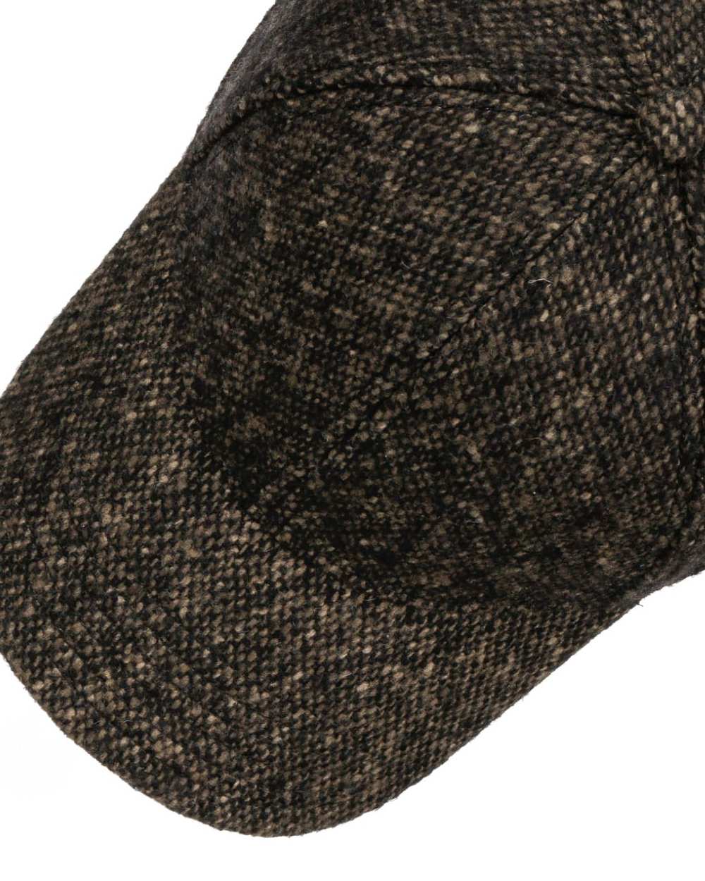 Anthracite Grey Coloured Stetson Classic Donegal Tweed Cap On A White Background
