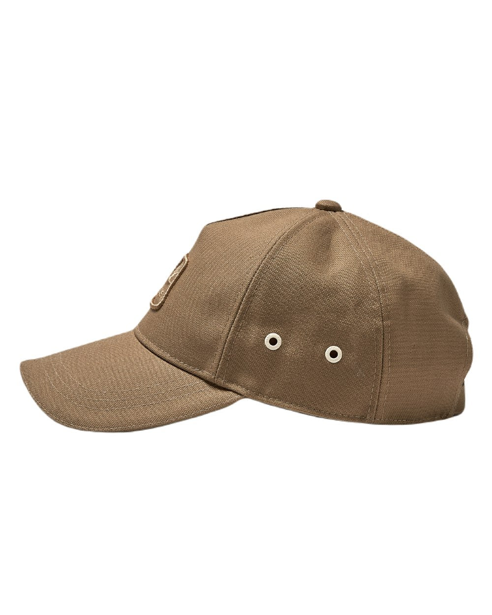 Dark Khaki Coloured Tilley Hat Heritage Cap On A White Background