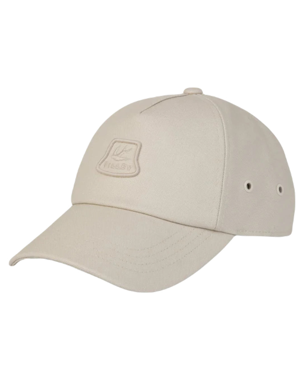 Stone Coloured Tilley Hat Heritage Cap On A White Background