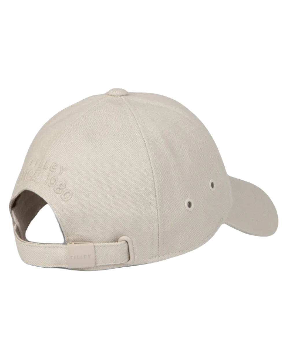 Stone Coloured Tilley Hat Heritage Cap On A White Background